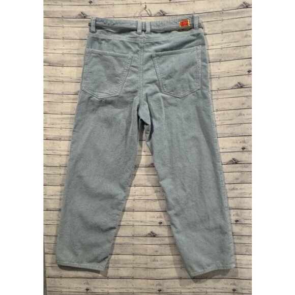 VTG EMPYRE Mens Relax Corduroy Pant Sz 32 Light Blue Skate Wide Leg Baggy W FLAW - Picture 13 of 16